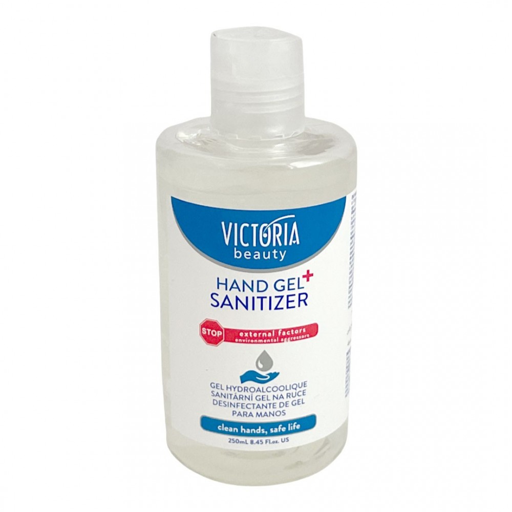 4 Gel Igienizzante Mani 250ml Antibatterico Victoria Beauty