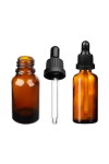 10 Pack Glass Bottles of 10ml with laboratory dropper