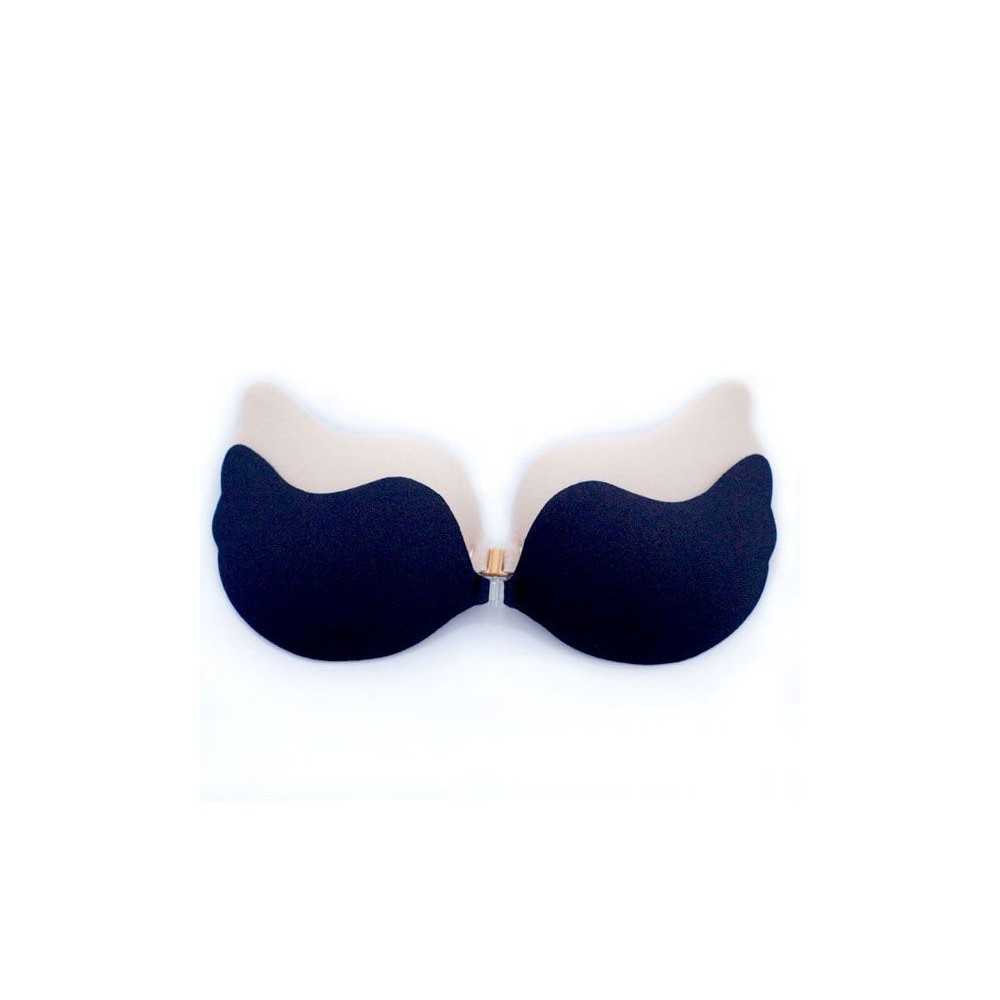 Bra push up invisible silicone Nude