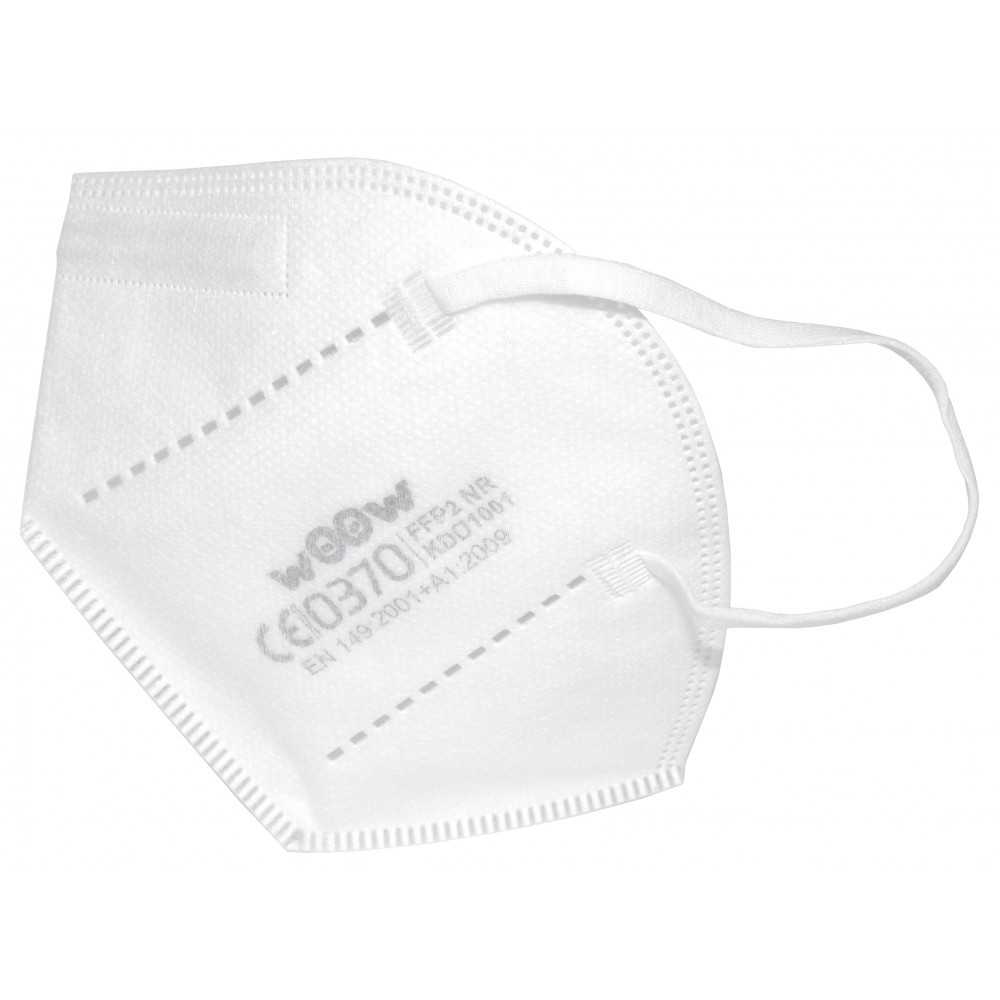 WOOW KDD1001 100 FFP2 NR Protection Face Masks CE 0370 Certified