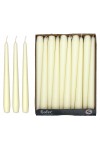 Hofer Conical Candles for candlesticks Set of 100 Candles Ø23x250mm 7h Ivory