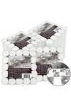 Hofer Tealight 1000Pz Living 4h Candele Lumini Bianchi Non profumati