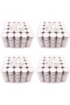 Pajoma Unscented Tealights 400Pcs 8h