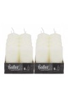 Hofer Non-drip Pillar Candles 16Pcs 45x90mm 12h Ivory