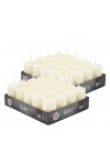 Hofer Non-drip Pillar Candles 40Pcs 7h Ivory