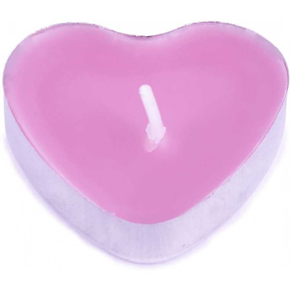 Pajoma Love You Heart-shaped Scented Tealights 50Pcs 3h