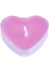 Pajoma Love You Tealight Lumini a forma di Cuore Set 50 3h