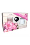 Pajoma Gift Set For You Rose Candle and Diffuser with wooden sticks