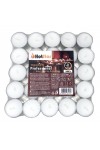 HotStar Professional Tealight Unscented Candles 8h 50Pcs White