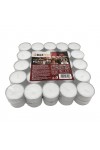 HotStar Professional Tealight Unscented Candles 8h 50Pcs White