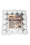 HotStar Living Tealight Unscented Candles 4h 100Pcs White