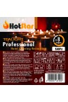 HotStar Professional Tealight Candele Lumini Non profumati 8h 50Pz Bianco