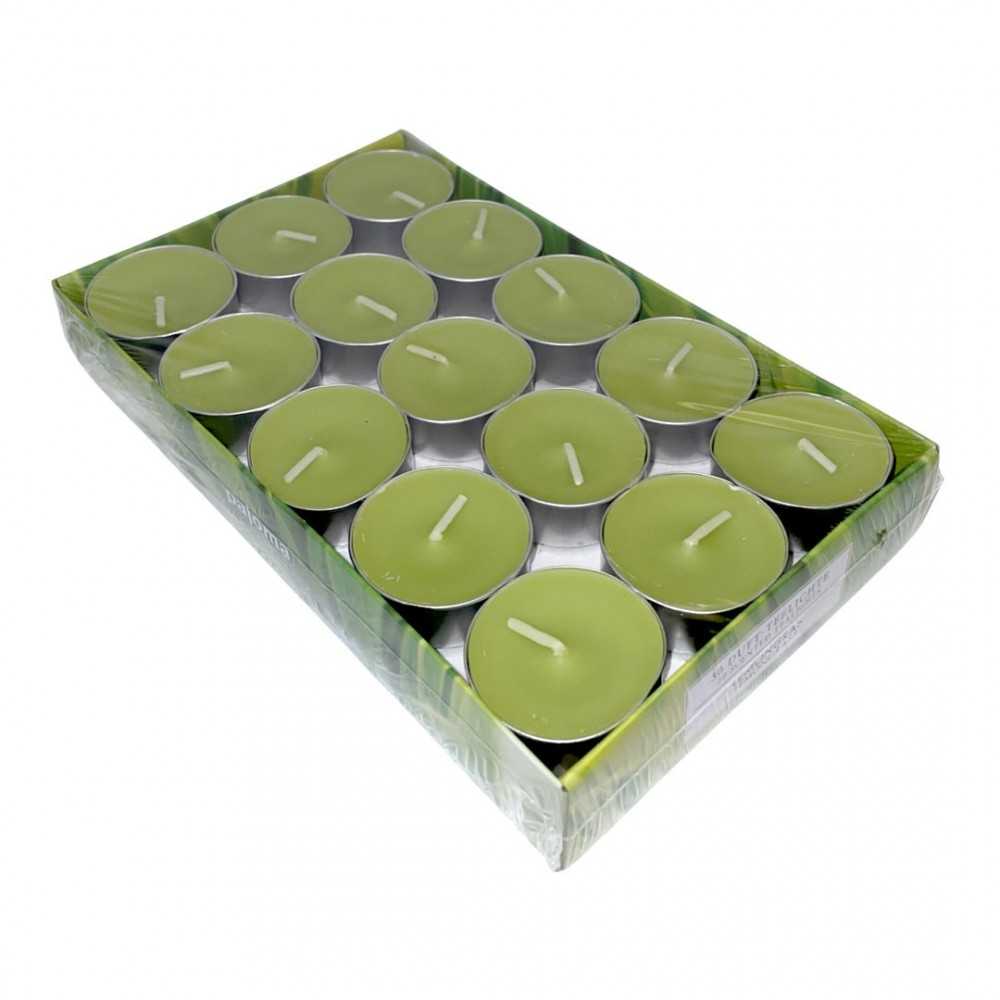 Pajoma Lemongrass Tealight 30Pcs Scented Candles 4h