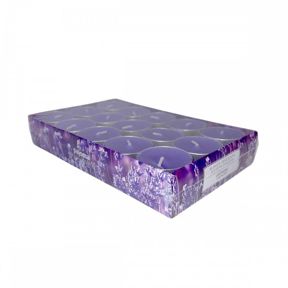 Pajoma Lavender Tealight Candeline Lumini profumati 30Pz 4h