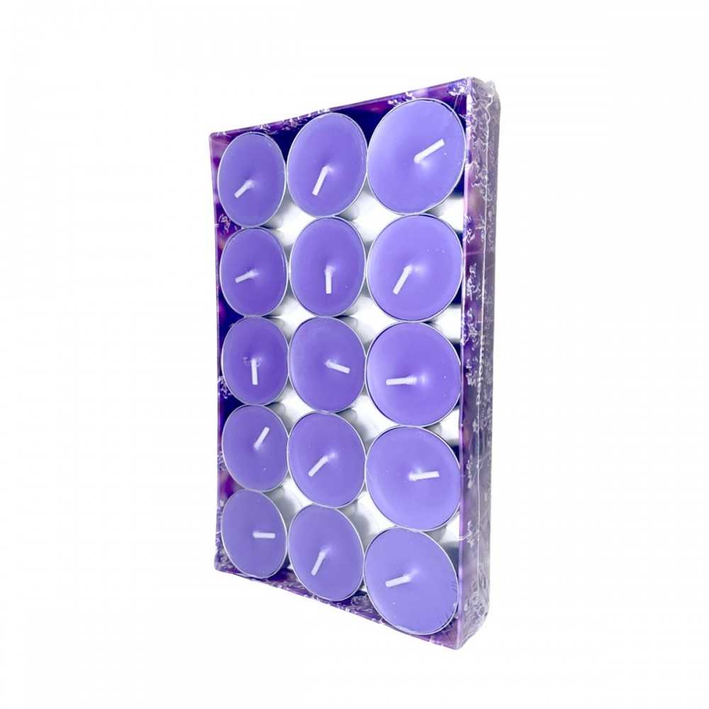 Pajoma Lavender Tealight Candeline Lumini profumati 30Pz 4h