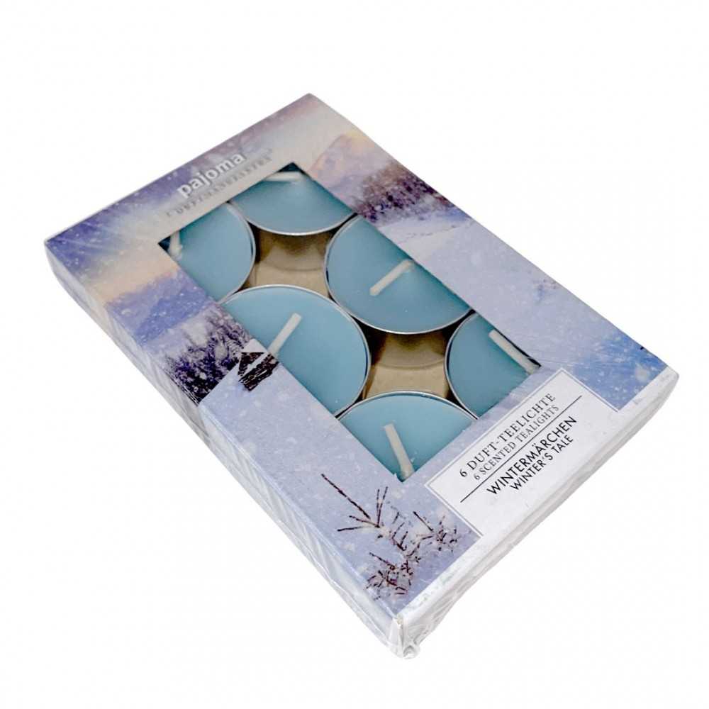 Pajoma Winter's Tale Tealight 6Pcs Scented Candles 4h