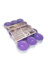 HotStar Living Tealight Lavander Candles 4h 30Pcs