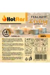 HotStar Living Tealight Candele Lumini Profumati VANIGLIA 4h 30Pz