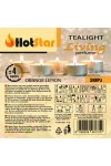 HotStar Living Tealight Scented ORANGE+LEMON Candles 4h 30Pcs