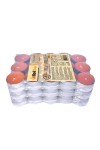 HotStar Living Tealight Scented ORANGE+LEMON Candles 4h 90Pcs