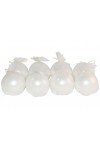 HotStar Metallic Pearl Candles 8 Pcs Burning 28 Hours d80 mm Unscented