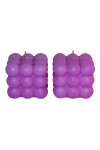 HotStar Bubble Candles, scented 55x60 mm cf 2Pcs