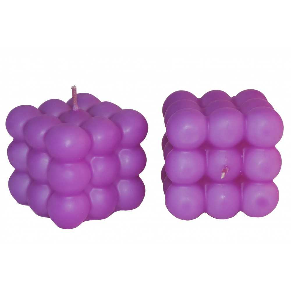 HotStar Bubble Candles, scented 55x60 mm cf 2Pcs