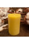 HotStar Candle in Pure Natural Beeswax 48x75 mm Made in Italy