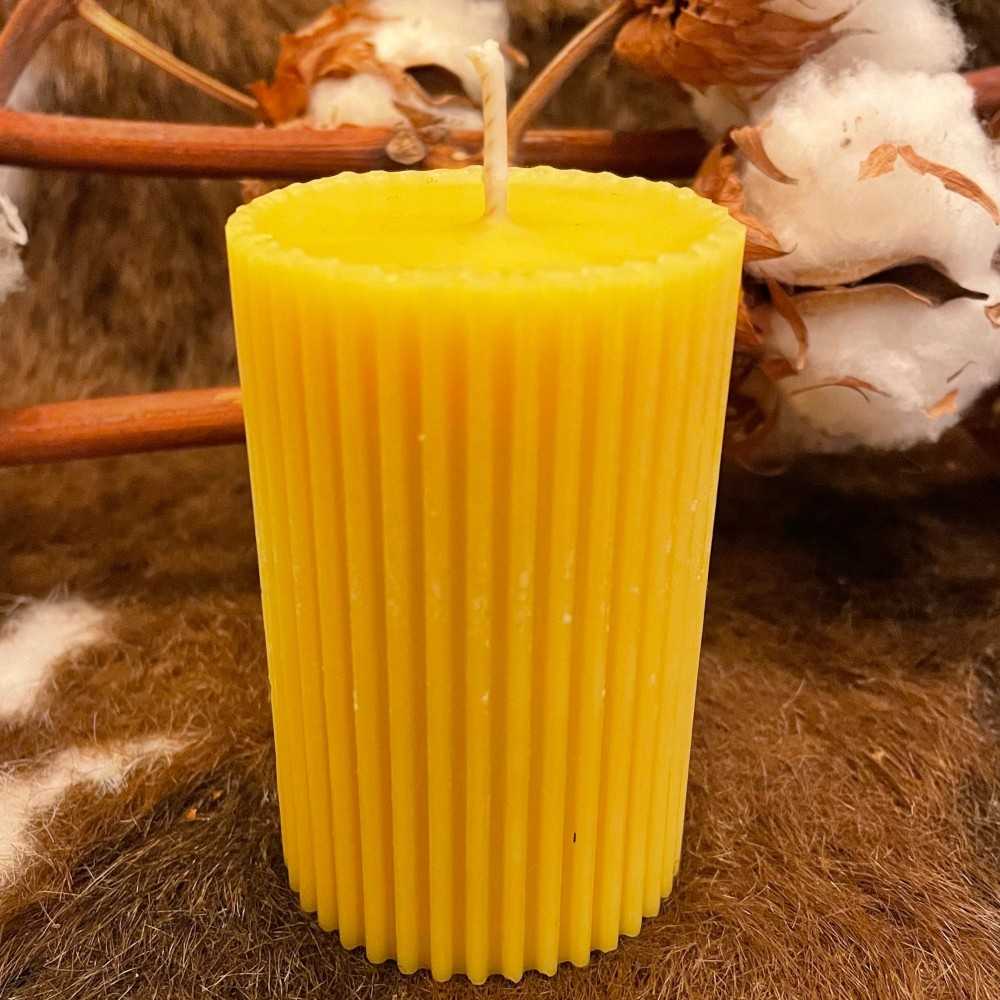 HotStar Candle in Pure Natural Beeswax 48x75 mm Made in Italy N400092300803