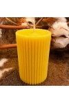 HotStar Candle in Pure Natural Beeswax 48x75 mm Made in Italy N400092300803