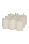 HotStar Scented Candles Vanilla 9 Pcs Pillar Duration 6 Hours 35x50 mm Vanilla color