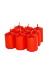 HotStar Candele Profumate Fragola 9Pz Moccoli Durata 6 Ore 35x50 mm colore Fragola