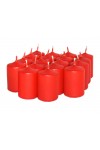 HotStar Candele Profumate Fragola 18Pz Moccoli Durata 6 Ore 35x50 mm colore Fragola