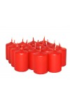 HotStar Candele Profumate Fragola 18Pz Moccoli Durata 6 Ore 35x50 mm colore Fragola