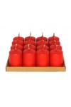 HotStar Candele Profumate Fragola 16Pz Moccoli Durata 6 Ore 35x50 mm colore Fragola