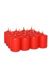 HotStar Candele Profumate Fragola 16Pz Moccoli Durata 6 Ore 35x50 mm colore Fragola