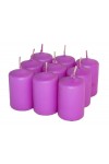 HotStar Candele Profumate Lavanda 9Pz Moccoli Durata 6 Ore 35x50 mm colore Lavanda