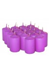 HotStar Candele Profumate Lavanda 18Pz Moccoli Durata 6 Ore 35x50 mm colore Lavanda