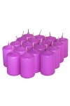 HotStar Candele Profumate Lavanda 18Pz Moccoli Durata 6 Ore 35x50 mm colore Lavanda