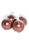 HotStar Metallic Copper Candles 4 Pcs Burning 28 Hours d80 mm Unscented