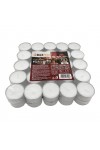 HotStar Professional Tealight Unscented Candles 8h 50Pcs White