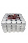 HotStar Professional Tealight Candele Lumini Non profumati 8h 100Pz Bianco