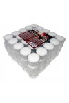 HotStar Professional Tealight Candele Lumini Non profumati 8h 100Pz Bianco