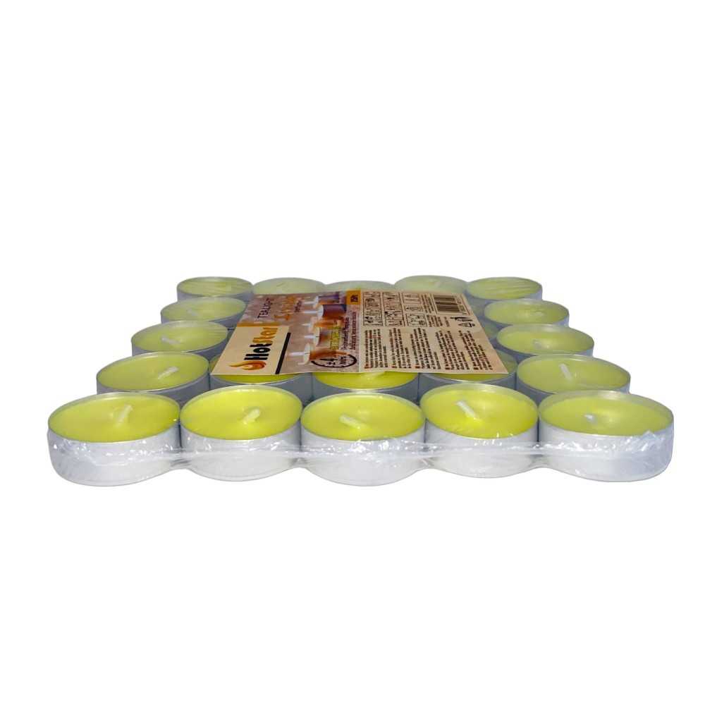 HotStar Living Tealight Citronella Candles 4h 25Pcs