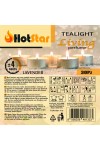 HotStar Living Tealight Candele Lumini Profumati LAVANDA 4h 30Pz