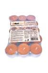 HotStar Living Tealight Scented ORANGE+LEMON Candles 4h 30Pcs