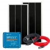 12V 200W Solar Kit + 15A MPPT SmartSolar Charger + Cable Kit