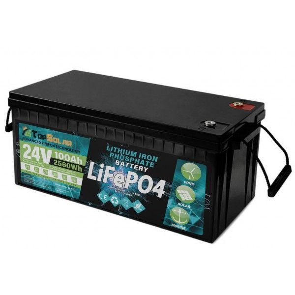 24V 800W Photovoltaic Kit with 3kVa Inverter 2.56kWh LiFePO4 Battery