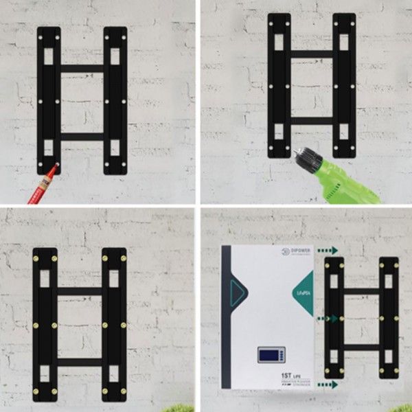 48V 4.4kWh Photovoltaic Kit with 5kVa Inverter 5.12kWh Battery