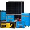 Pannello Solare 12V 820W Kit Fotovoltaico M1+ Camper Barca All-in-One Batt 5120Wh Inverter 1200